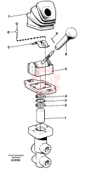 Parking brake valve VOE 11034444 (2)