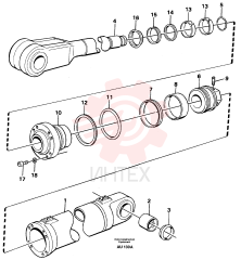 Sealing kit VOE 11990349