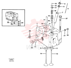 Valve seat VOE 1545885