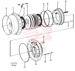 Brake housing