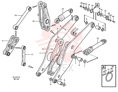 Lifting frame work