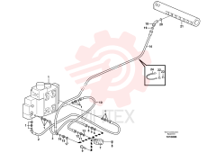 Hose assembly VOE 11148958