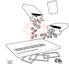 Комплект гильз цилиндра VOE 20508852