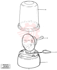 Rotating Beacon VOE 11039291