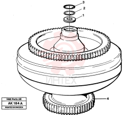 Torque converter VOE 11037099