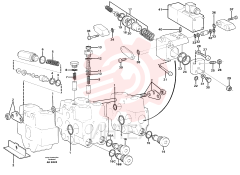 Flange nut VOE 11702778