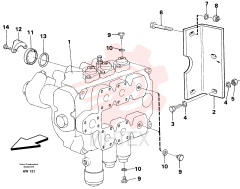Flange nut VOE 13971095