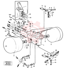Footbrake valve VOE 11026228 (1)