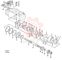Pump element VOE 11996239