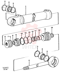 Шток поршня VOE 11704231
