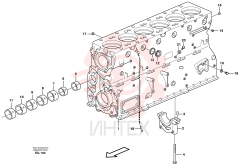 Блок цилиндров VOE 478992 (2)