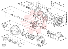 Planetary Axle VOE 23875