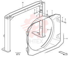 Fan shroud VOE 11148872 (2)
