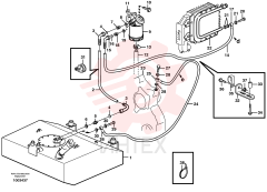 Fuel hose VOE 11148902