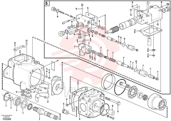 Гидронасос (основной насос) VOE 11709024 (3)