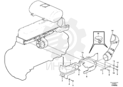 Insulating cover VOE 15163525 (2)