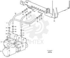Plane gasket VOE 948885 (1)