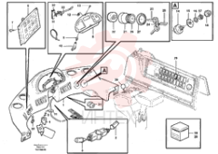 Starter switch VOE 11039220
