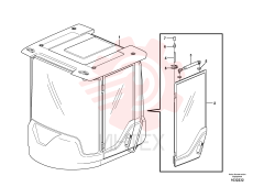 Cab framework VOE 11412700 (4)