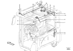 Cable harness VOE 15019079