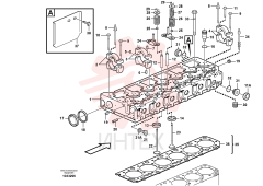 Valve seat VOE 20411979