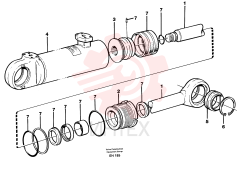 Гидроцилиндр VOE 11045351