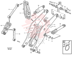 Lifting frame work