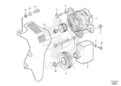 Alternator VOE 15063541