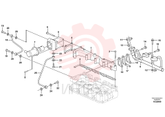 Exhaust pipe VOE 15053373