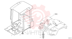 Cab frame ZM 2906698