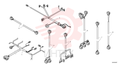 Wire, Driver's cab ZM 2817641