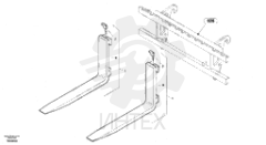Fork tines VOE 11305076 (3)