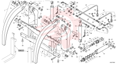 Fork frame