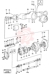 Axle casing VOE 11034131