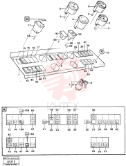 Starter switch VOE 828778