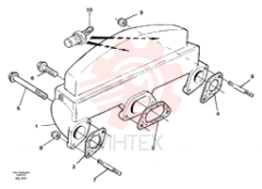 Inlet Pipe VOE 11703641