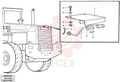 Lamp plate VOE 11101286