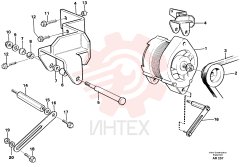 Flange nut VOE 13971095 (2)