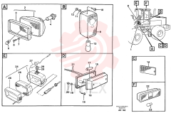 Headlamp VOE 11039188 (2)