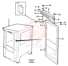 Lock brace VOE 13969158 (1)
