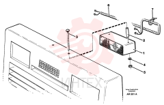 Reversing warning unit VOE 11039563 (2)