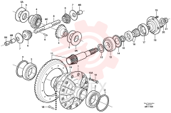 Spacer ring VOE 11035679