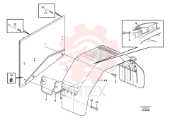 Rear fender