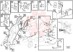 Hose assembly VOE 11410582