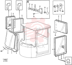 Windscreen VOE 11104118