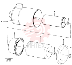 Air Cleaner VOE 11033780 (1)