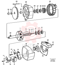Alternator VOE 849748