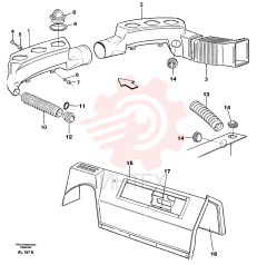 Flange Lock Nut VOE 13949278 (3)