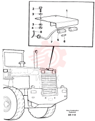 Lamp plate VOE 11101286 (1)