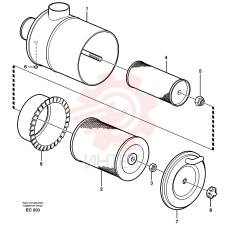 Air Cleaner VOE 11033780